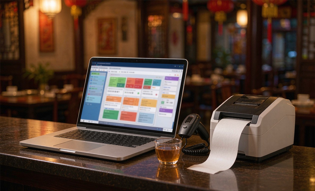 城南小馆点餐系统（Windows 服务端）v2.0.51 下载：一台电脑搞定点餐、后厨出票与营收报表